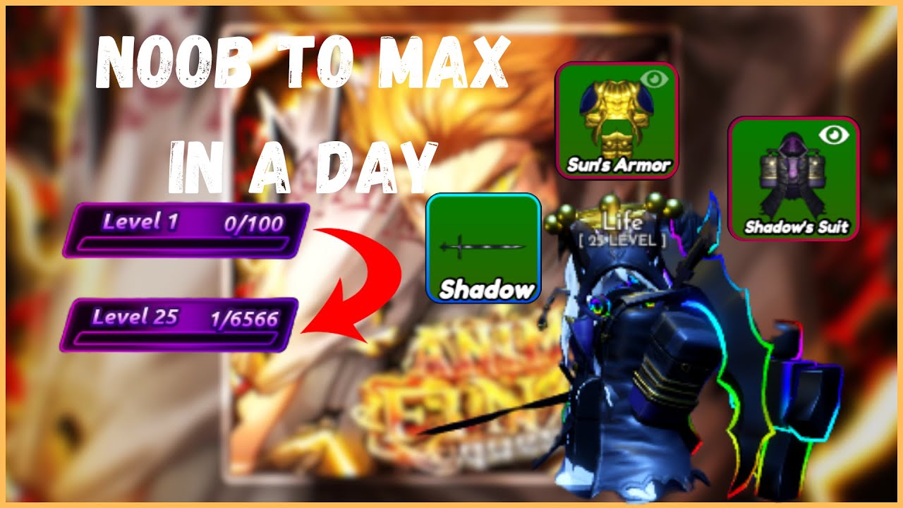 How to get max level in less than a day | Anime Final Quest |