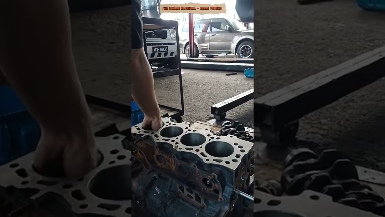 FORD RANGER WL ENGINE OVERHAUL - DOING FITTING