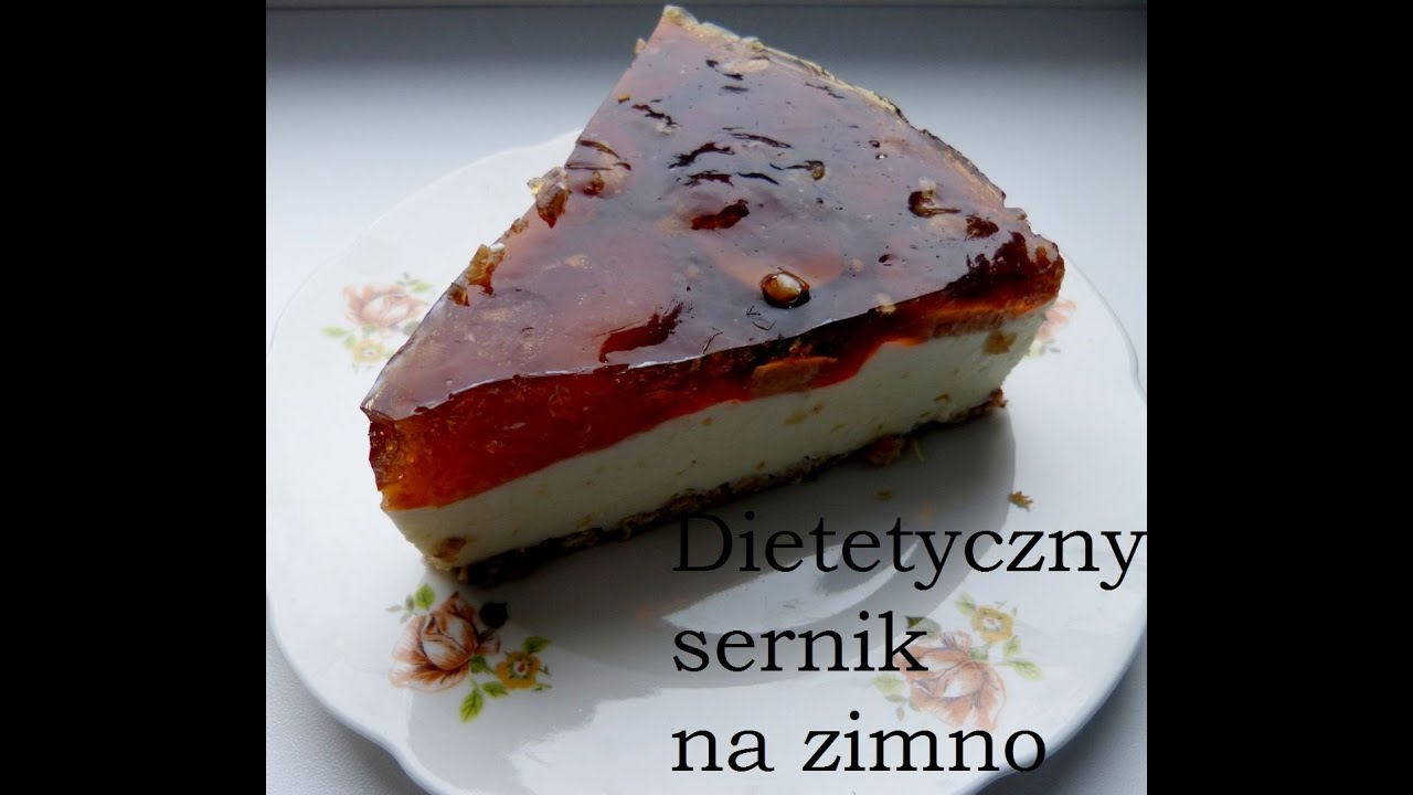 Odchudzone przepisy: Dietetyczny sernik na zimno