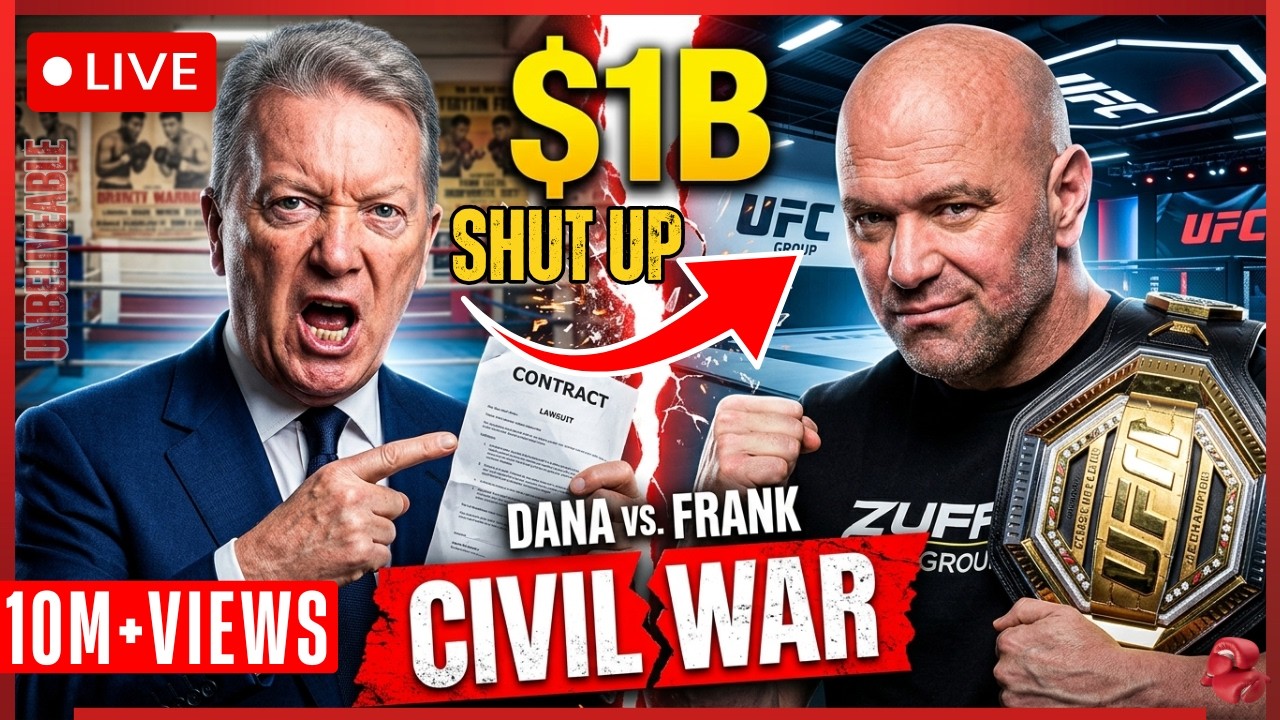 The $1 BILLION Boxing Civil W@r : Why Frank Warren is Suing Dana White!