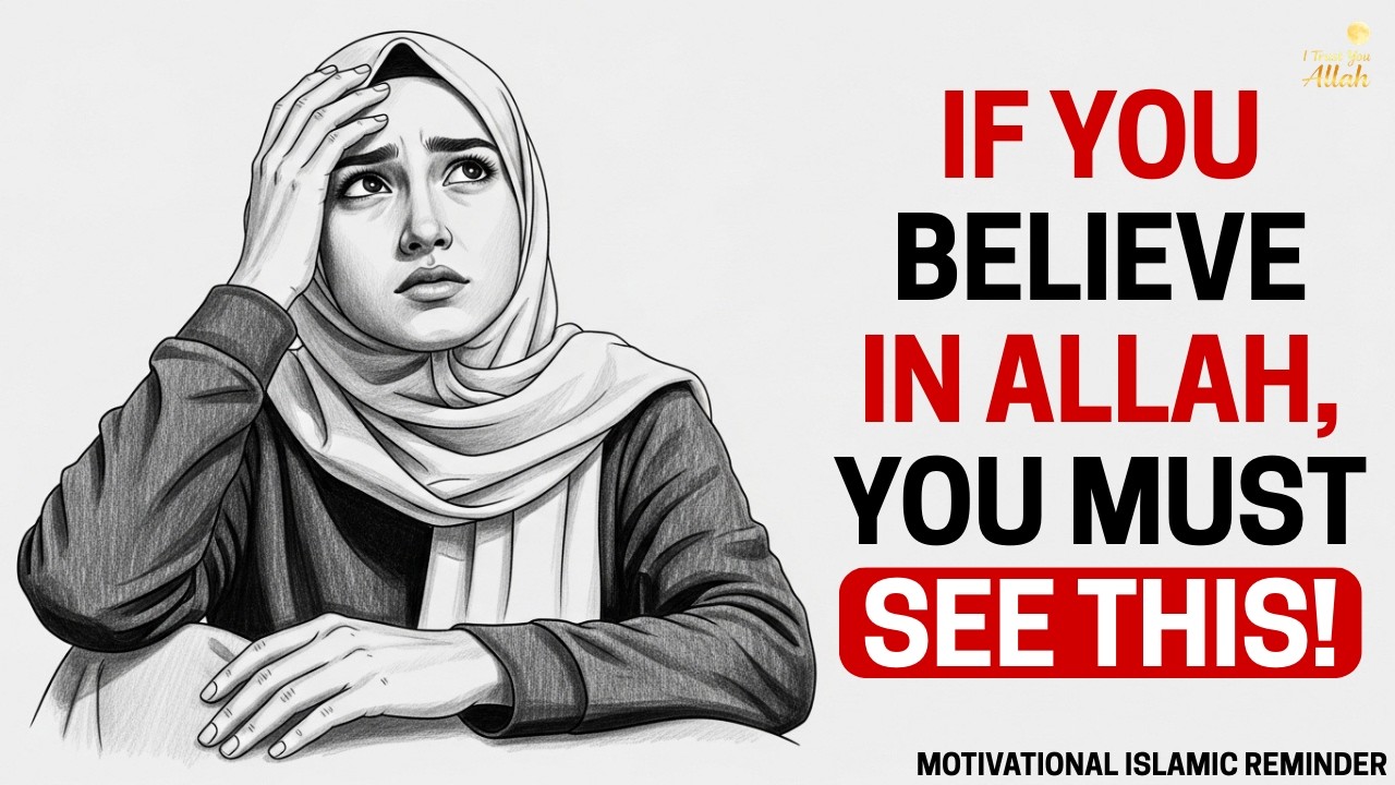 🌧️ Watch This If You Feel Lost But Believe In Allah | Emotional Islamic Motivation 🤲