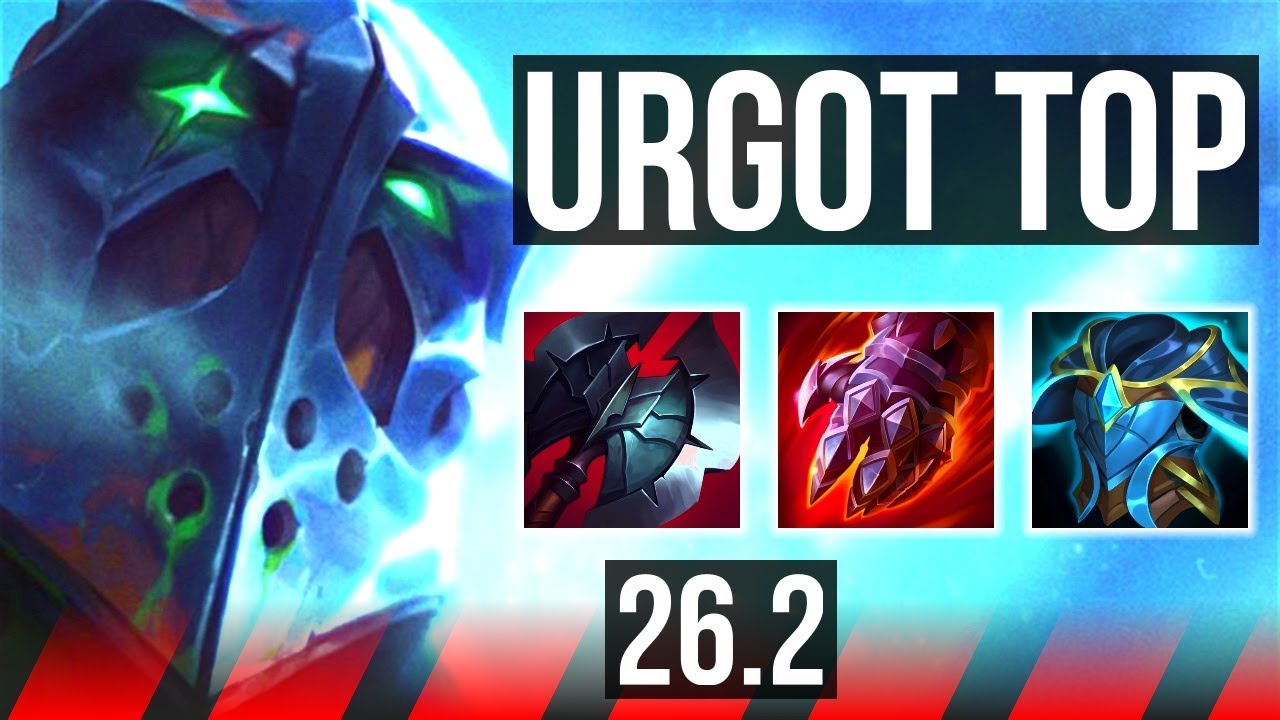 URGOT vs AKALI (TOP) | Arcane Comet | KR Master | 26.2