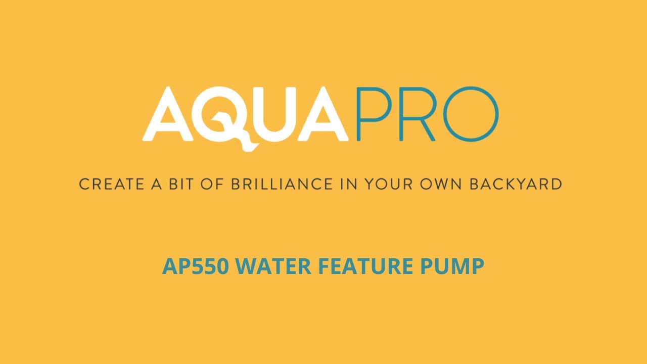 Aquapro AP550 Water Feature Pump