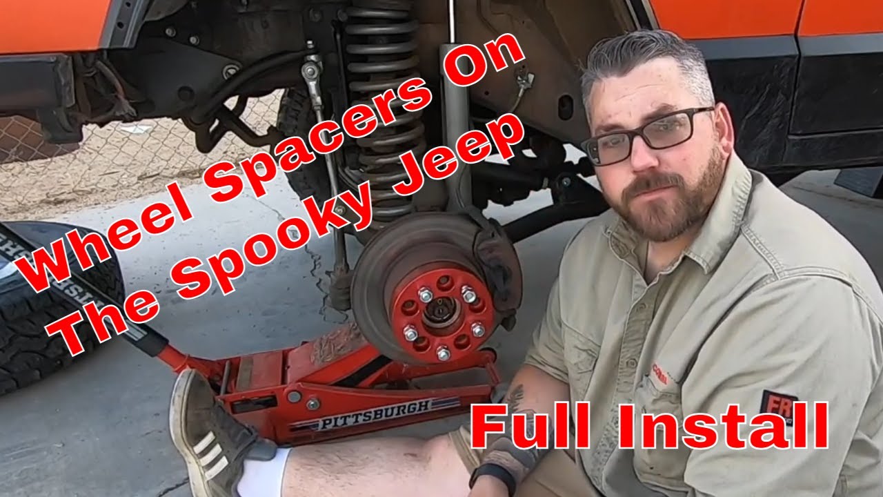 Installing Wheel Spacers On The Spooky Jeep XJ