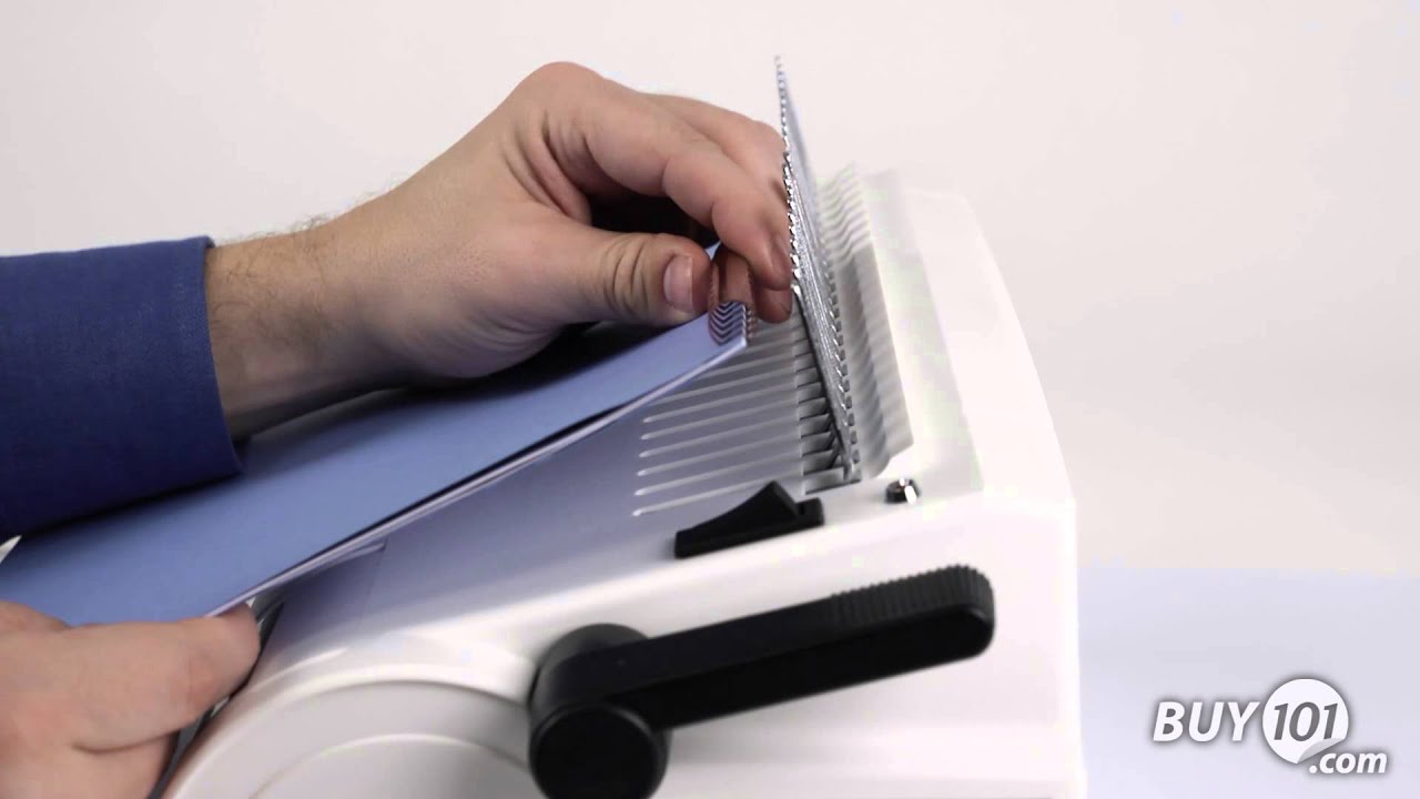 Akiles iComb Electric Plastic Comb Binding Machine - Product Overview