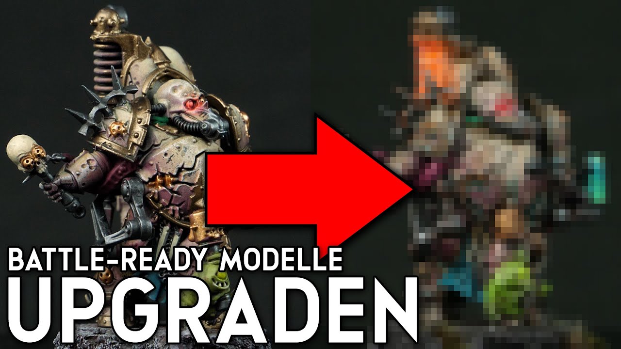 So UPGRADED ihr eure Battle-Ready Charaktermodelle!