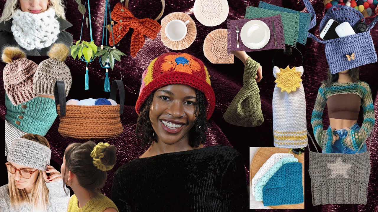 20 ONE SKEIN crochet patterns that you actually want to make!