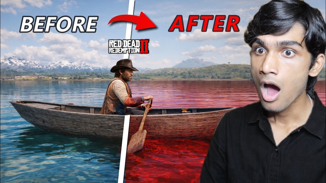 I Removed Water From RDR2 