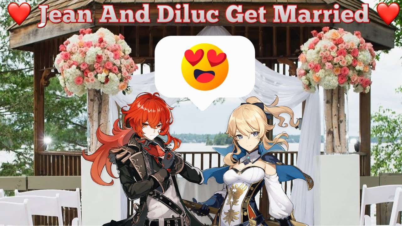 Jean And Diluc Get Married!!!