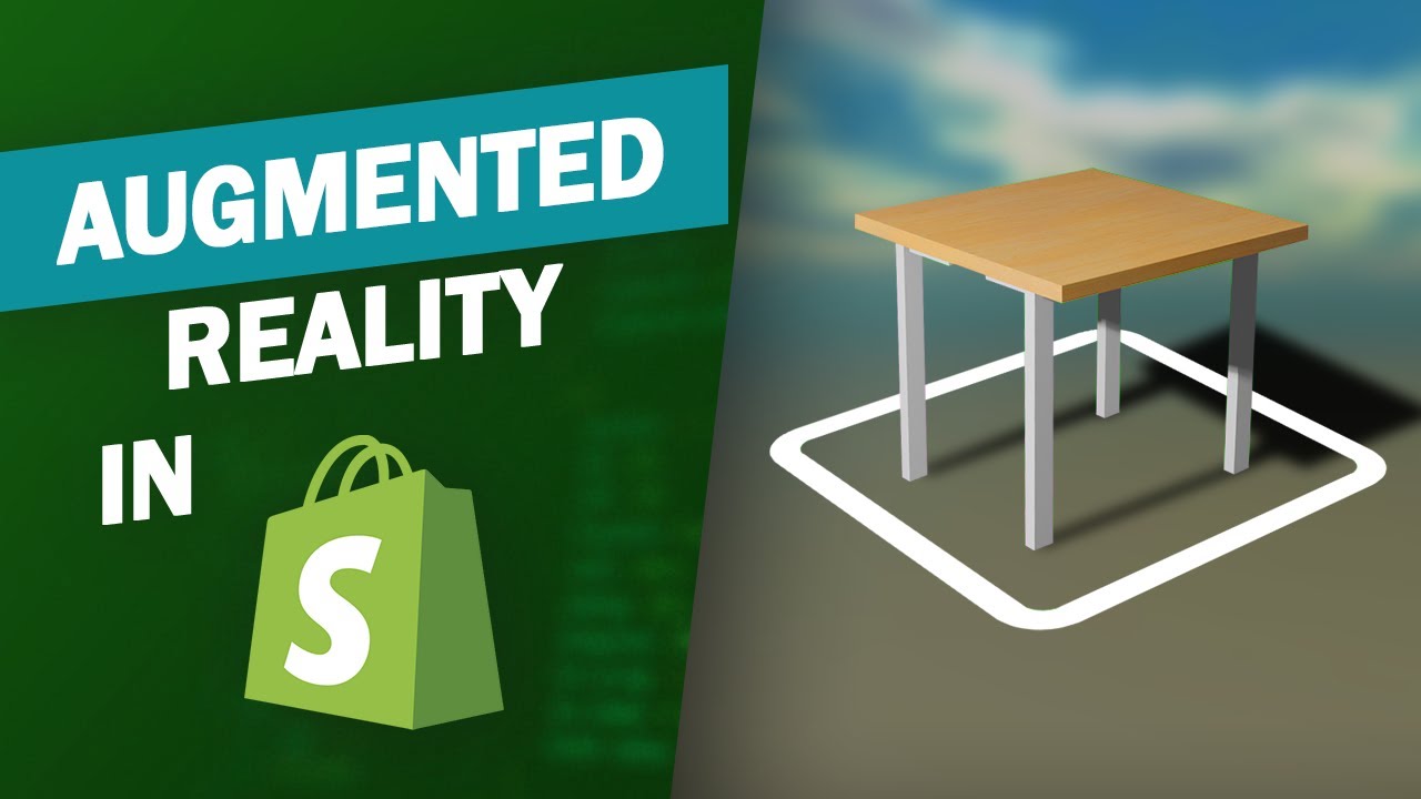 Как использовать дополненную реальность (AR) и 3D-модели в Shopify