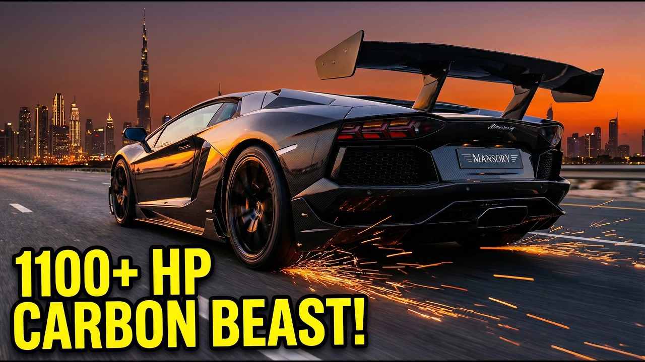Представляем самый экстремальный Lamborghini из когда-либо созданных!