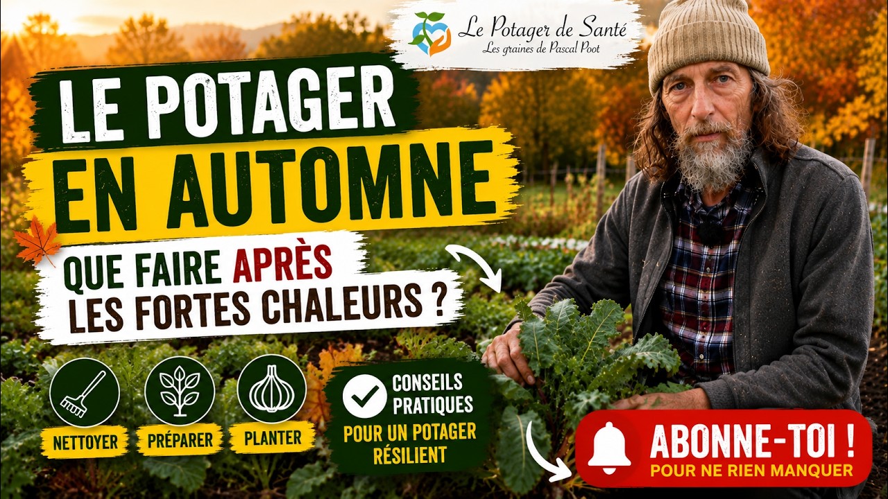 Le potager en automne, cultures et astuces !