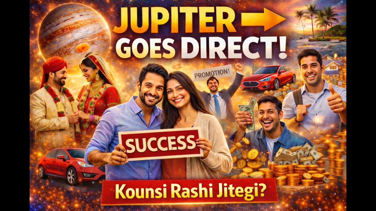 Jupiter Becomes Progressive (Direct) in Gemini । Your Sign Will Rise or Struggle? । By Chirag Modi