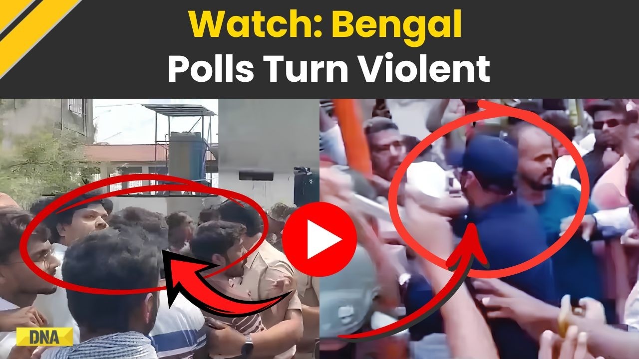 Bengal Election: Watch Shocking Video, Massive Chaos At Bengal Polling Booths| Bengal News |BJP |TMC