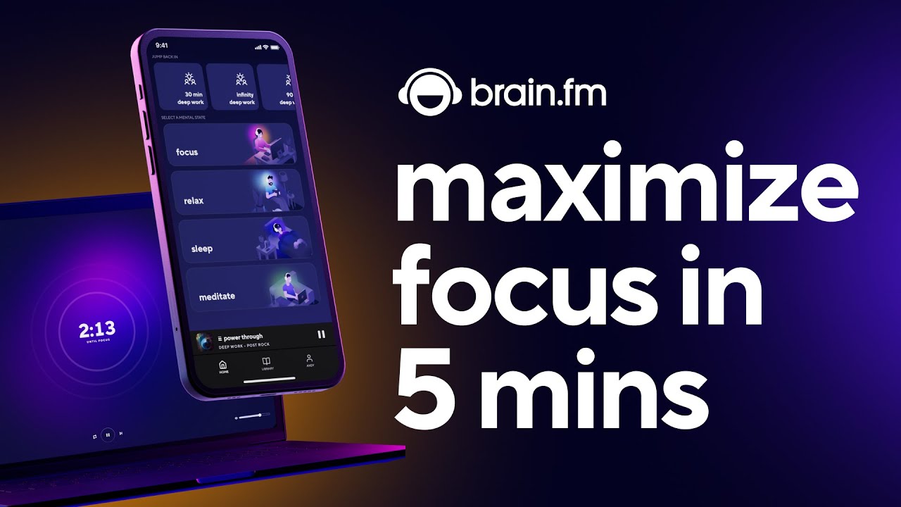 Boost Your Focus in 5 Minutes with Brain.fm | Harness the Power of Neural Phase Locking