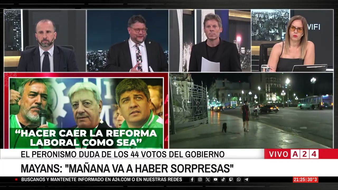 🔴 REFORMA LABORAL: EMPEZARON A VALLAR EL CONGRESO