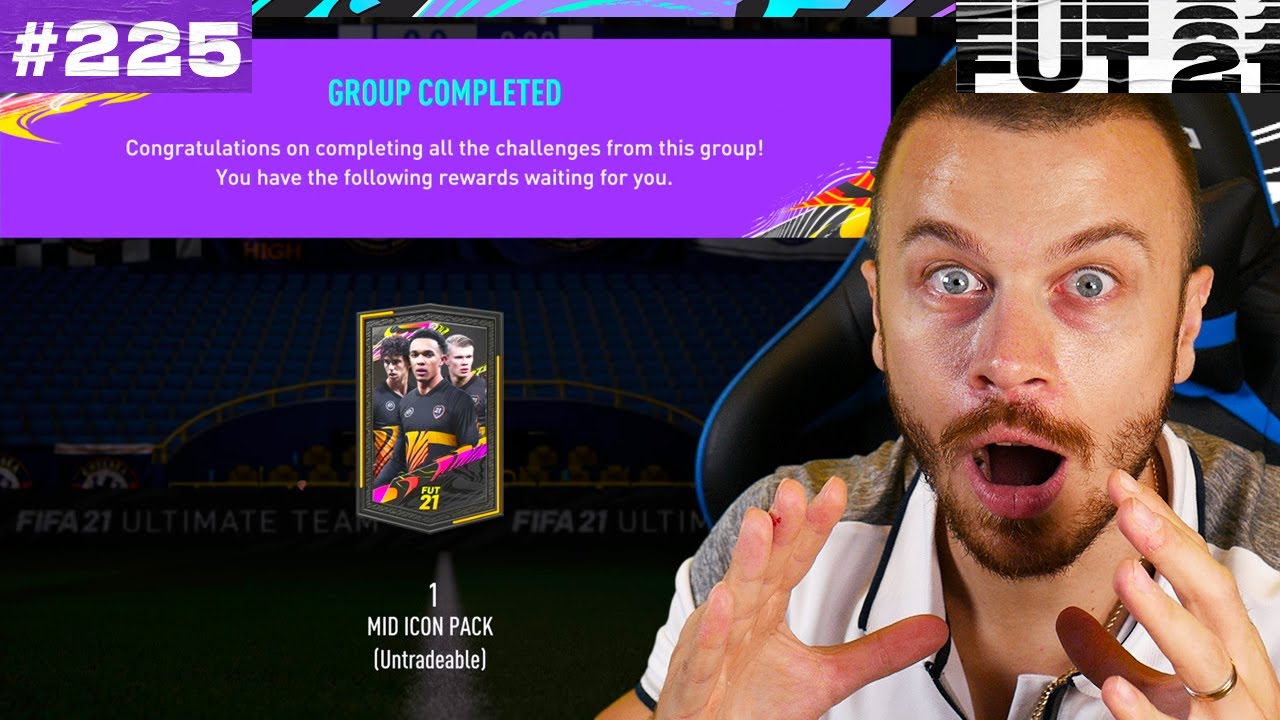 FIFA 21 OMG I DID THE GUARANTEED MIDDLE ICON SBC ON MY RTG! MOST EPIC ICON ROULETTE CHALLENGE!