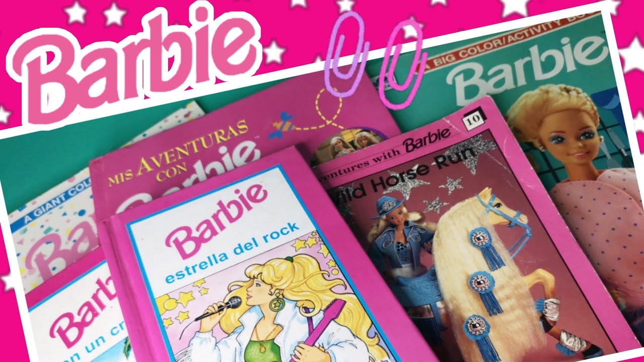 Mis libros de Barbie 90s💖