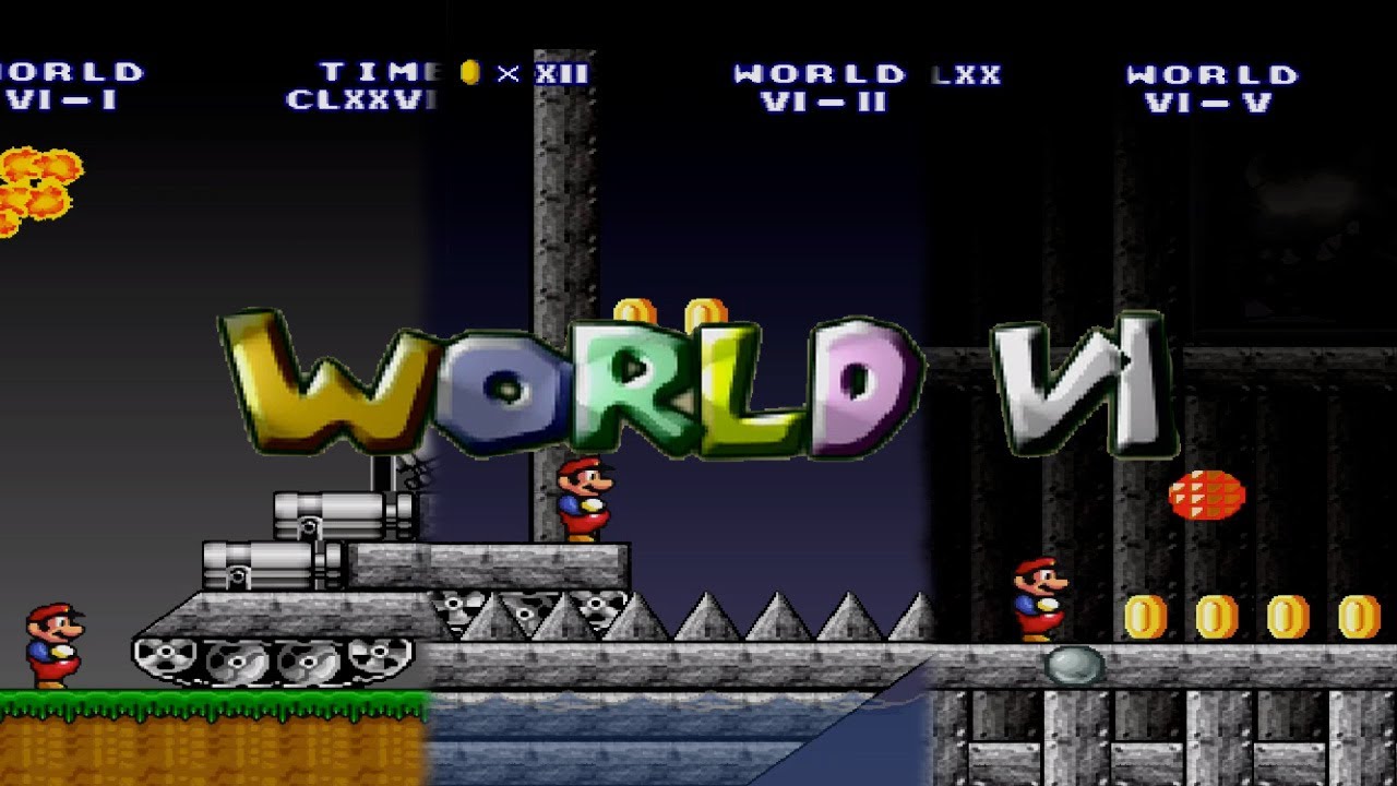 Mario Forever Roman Worlds | World VI By MrPrzemistrz