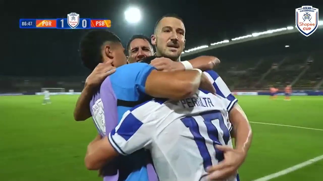 Мариано Перальта забивает | Порт 1-1 Персиб | Shopee Cup 2026/27