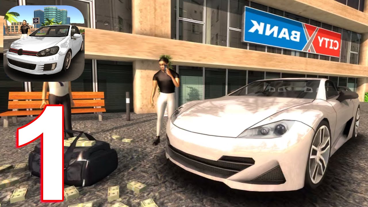 Crime Car Driving Simulator Gameplay Walkthrough Part 1 (IOS/Android)