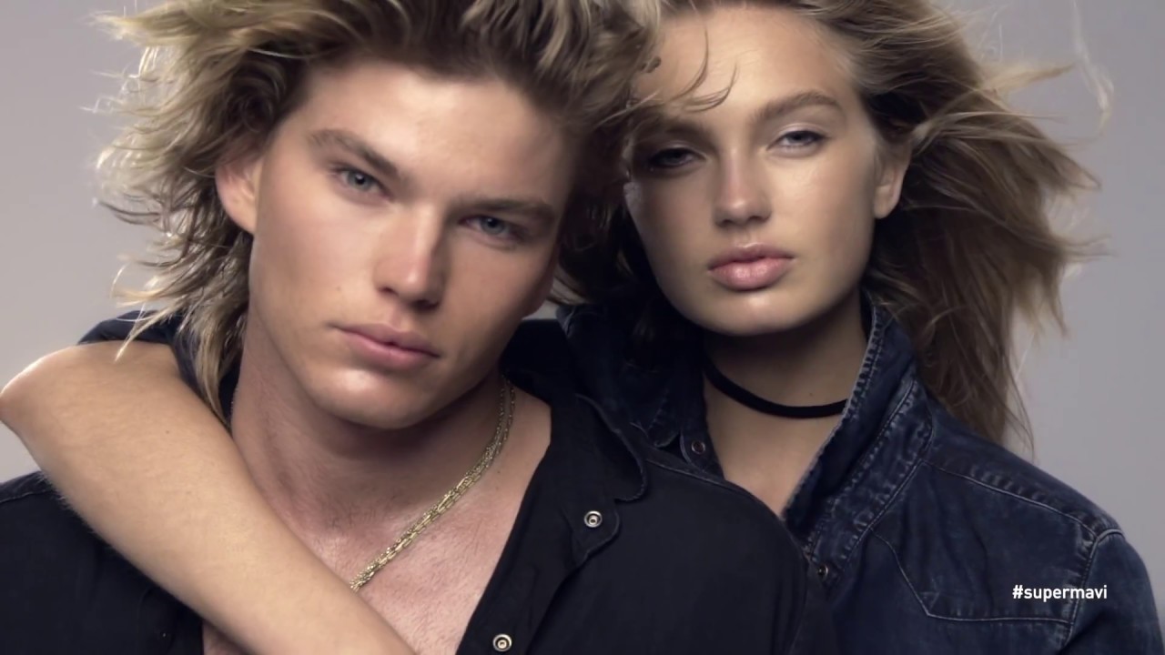 Jordan Barrett & Romee Strijd for Mavi Spring 2018 Campaign