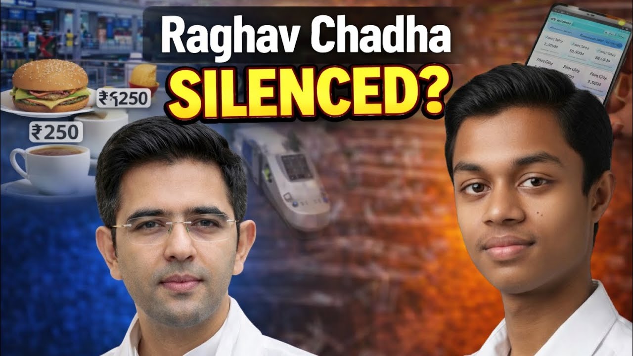 Was Raghav Chadha Silenced for Speaking Truth? Airport & Telecom Exposed! on SR India