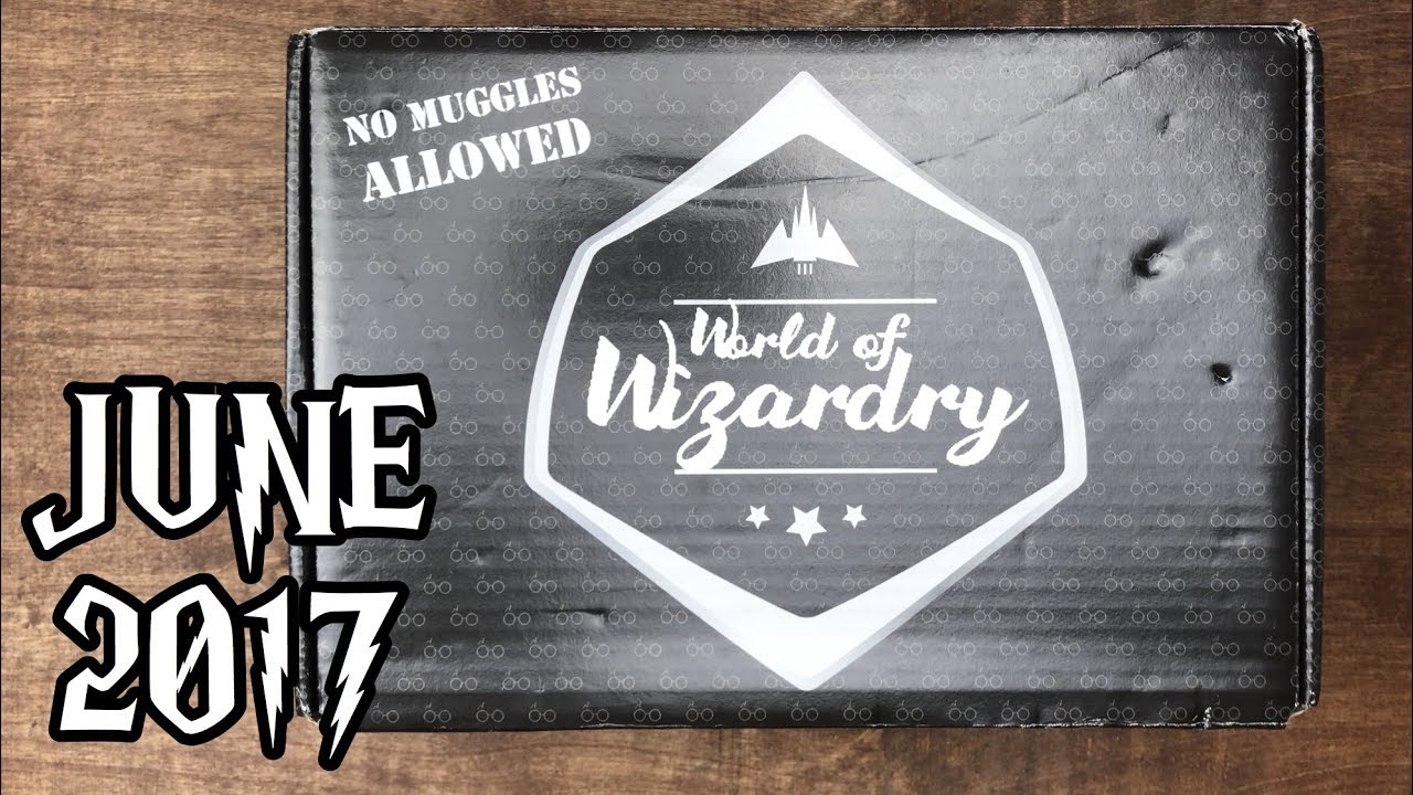 June 2017 World of Wizardry Geek Gear Unboxing