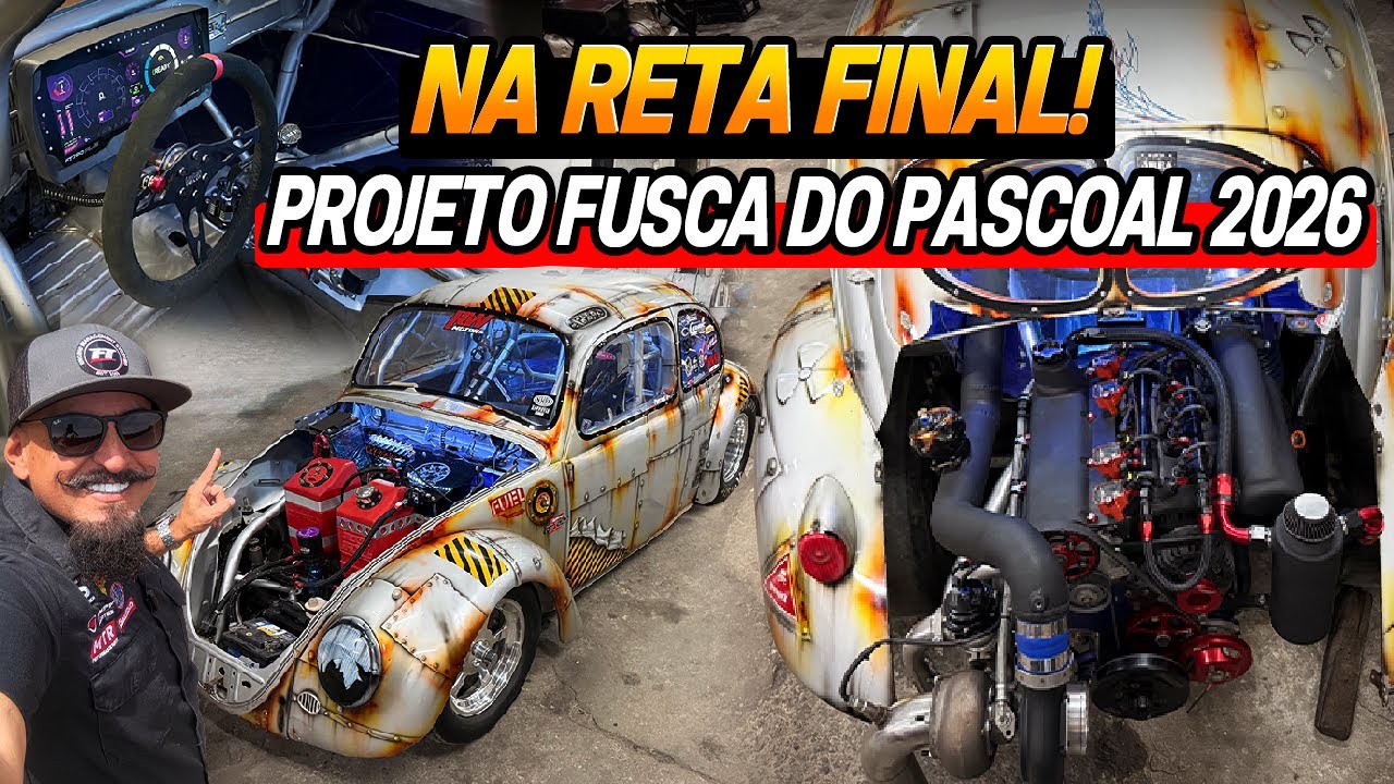FUSCA PASCOAL 2026 NA RETA FINAL! 