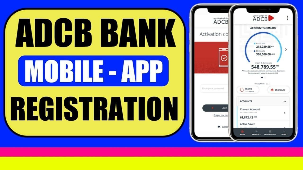 ADCB MOBILE APP | HOW TO REGISTER WITH ADCB APP | USE OF ADCB MOBILE APP #ADCB #ADCBAPP #MOBILEAPP