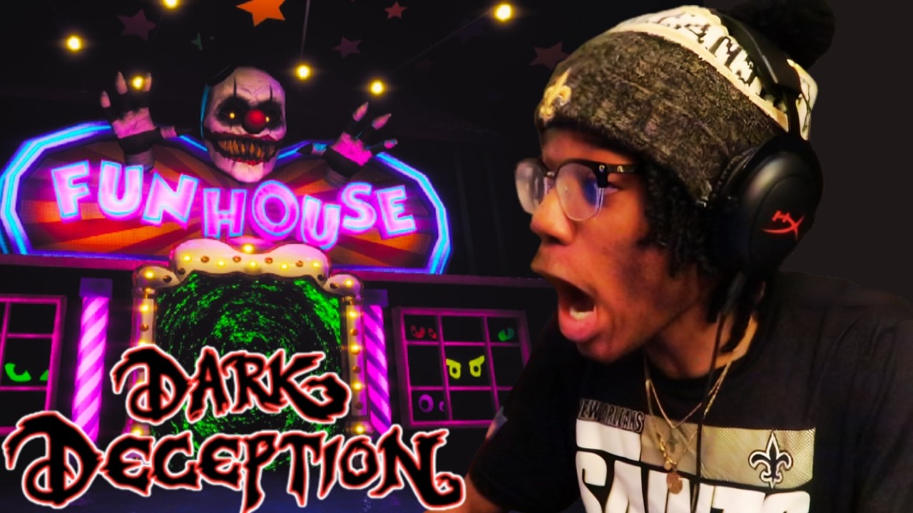 ARE YOU GOING TO THE FUNHOUSE OH NAH FAM!! | Dark Deception | Chapter 3 | Part 2