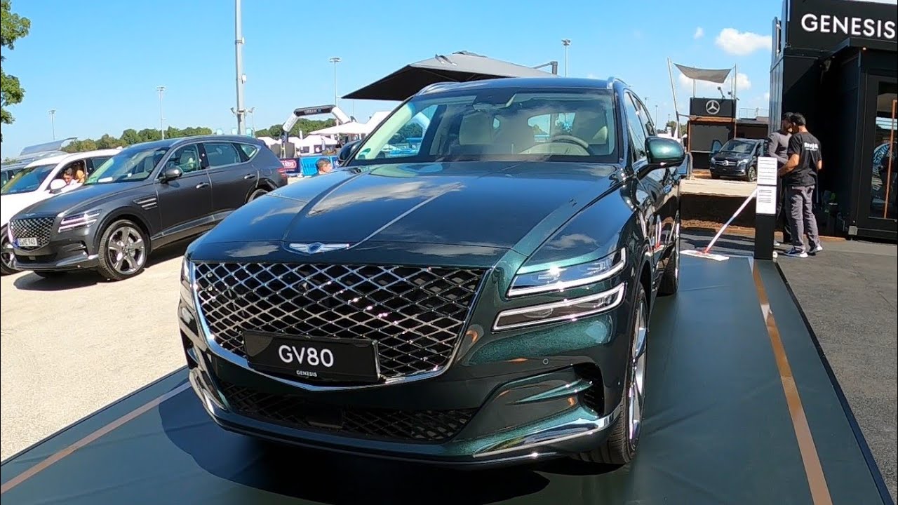GENESIS GV80 3.0 D - INTERIOR EXTERIOR POV