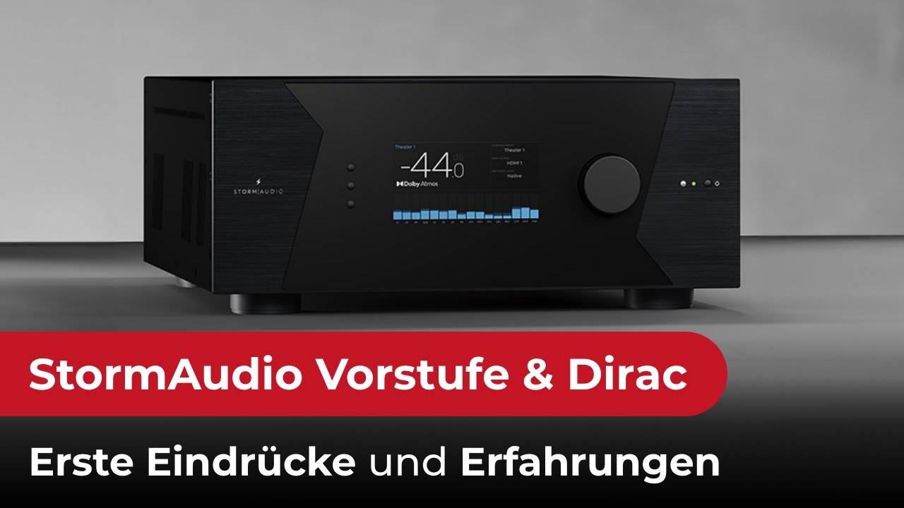 Noch mehr Auswahl: StormAudio. Wir haben 2 Tage ausführlich getestet, gemessen und reingehört