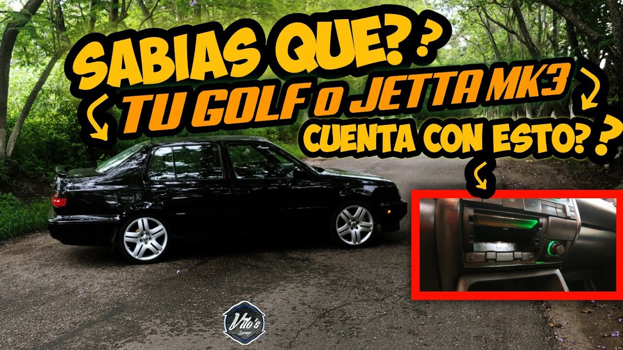 SABIAS QUE? TU GOLF Ó JETTA MK3 CUENTA CON ESTO?😱|REPARANDO ILUMINACION INTERIOR FÁCIL Y RAPIDO