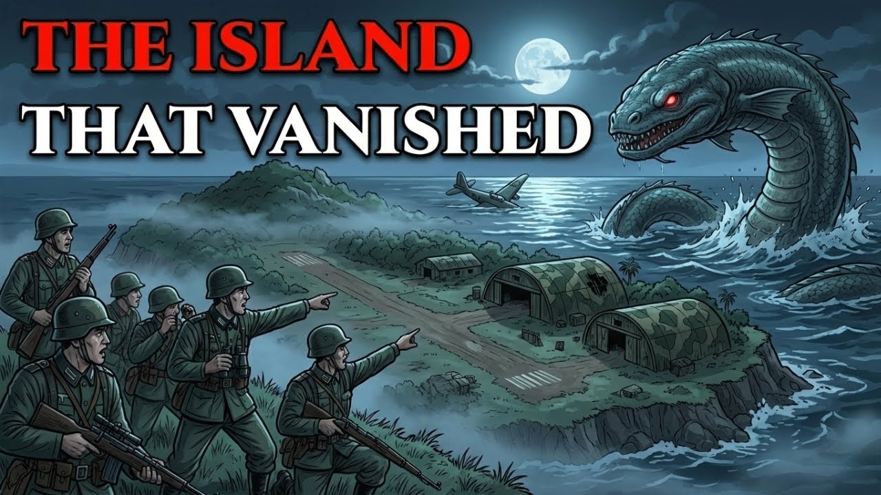 In 1942 German Paratroopers Reported a Sea Serpent Near a Lost Island Airbase.