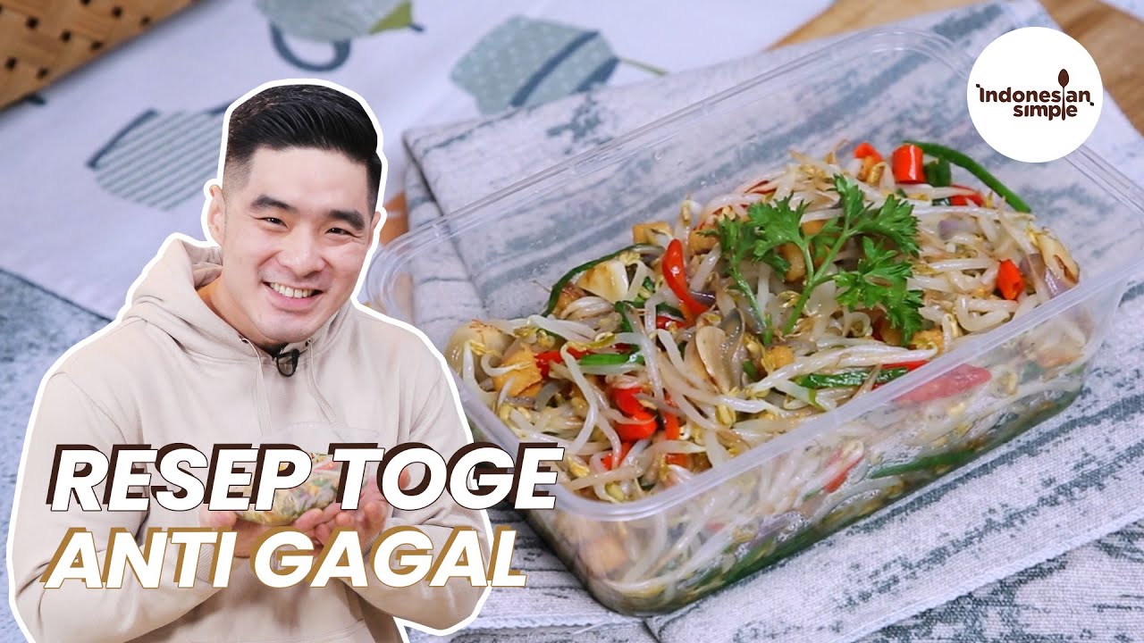 TOGENYA KRENYES-KRENYES CRUNCHY | Tumis Toge Ikan Asin