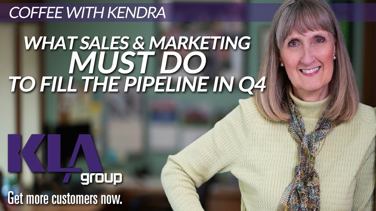 What Sales & Marketing Must Do To Fill the Pipeline in Q4