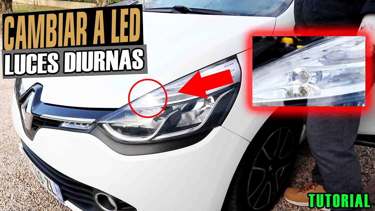 Proyecto Renault Clio 4 2016 - Cambiar a LED bombillas Delanteras W5W |SIEPONLINE|