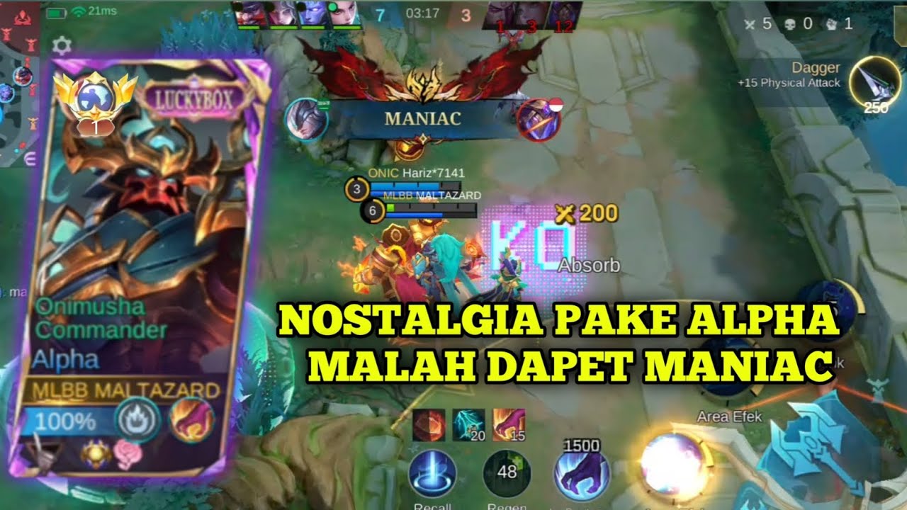 MANTAN TOP GLOBAL ALPHA SEKALI MAIN LANGSUNG RATA MUSUHNYA