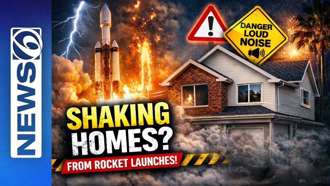 Rocket Launches Are Shaking Homes in Central Florida?!