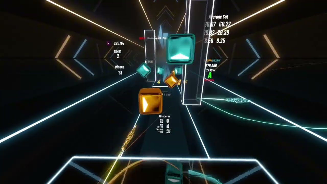 [Beat Saber] CGV || strawberry milk - 70.55% - Level 31 R-Tech