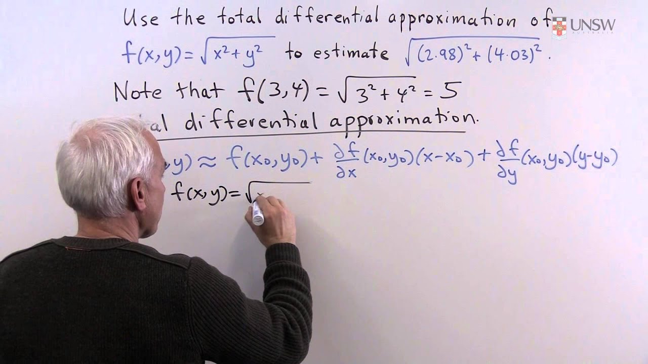 Ch1Pr7: Total Differential Approximation