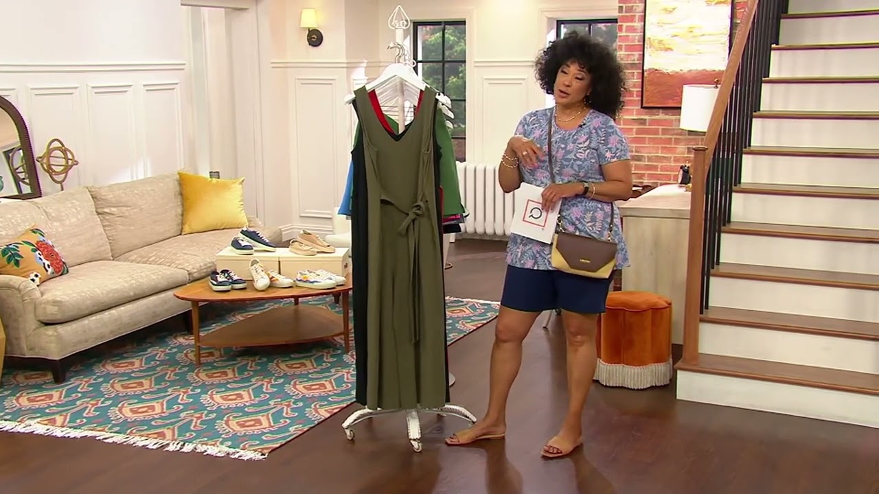 Encore by Idina Menzel V-Neck Romper Jumpsuit on QVC