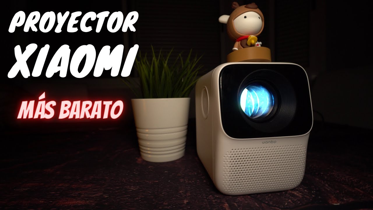 ✨EL PROYECTOR de XIAOMI más barato y portátil! - Tu sala de Cine en Casa económica ✔️Wanbo T2 Max ✔️