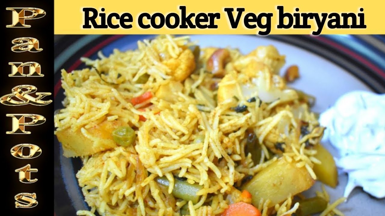 சுலபமான வெஜ் பிரியாணி|| Tiffinbox Rice Cooker Biryani|| Very Simple & Tasty Biryani|वीजितबुल बिरयानी