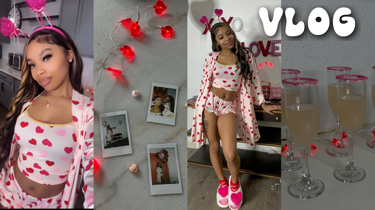 WEEKLY VLOG *Hosting Galentines + Matching Pjs + Dropped My Ebook + I Have A Valentine + More