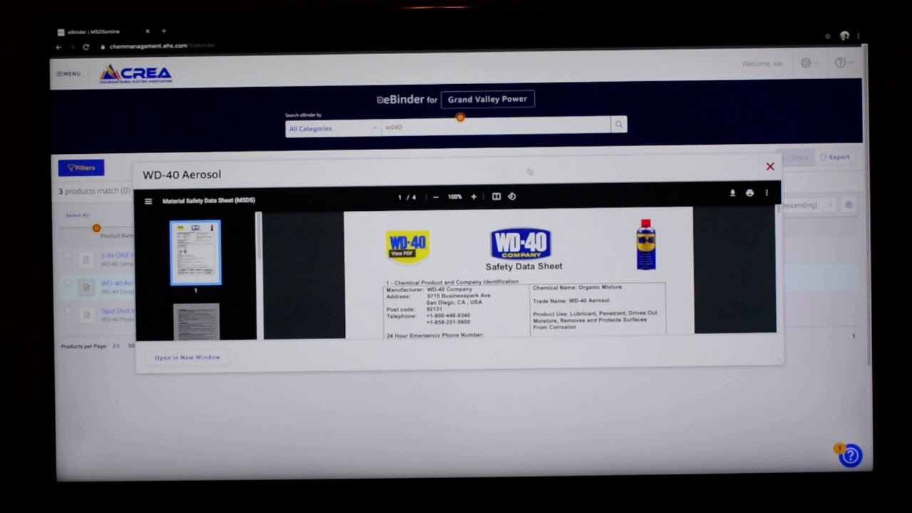 msdsonline tutorial