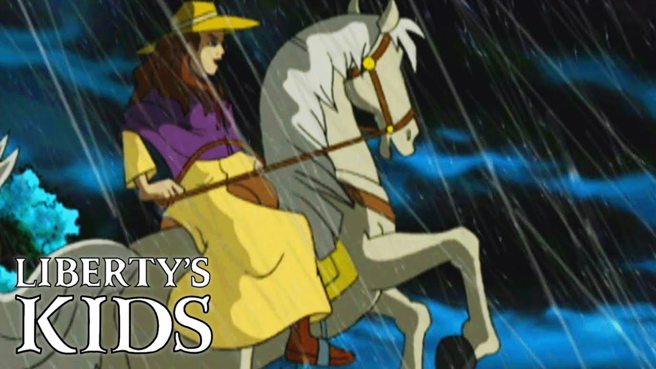 Sybil Ludington's Midnight Ride: A Young Hero's Story | Liberty's Kids | Historic Cartoons For Kids