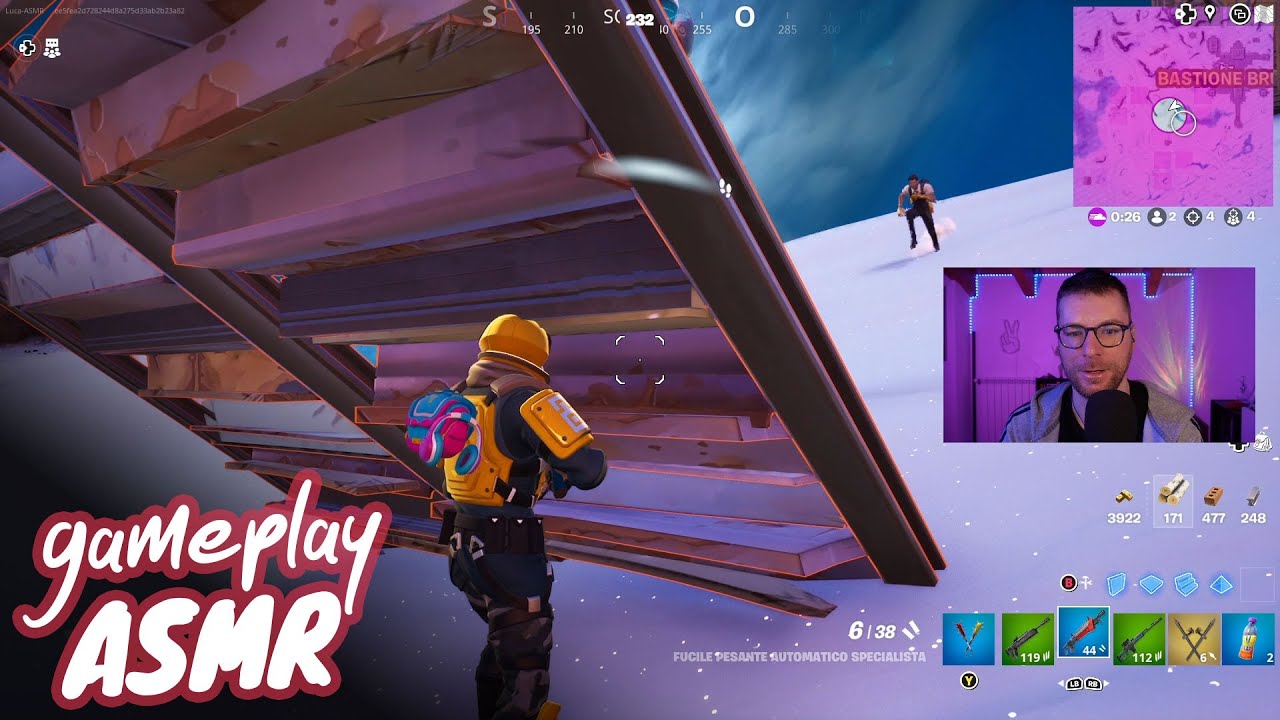 FORTNITE - ASMR • Partitella del GIOVEDÌ! • Gameplay ASMR ITA
