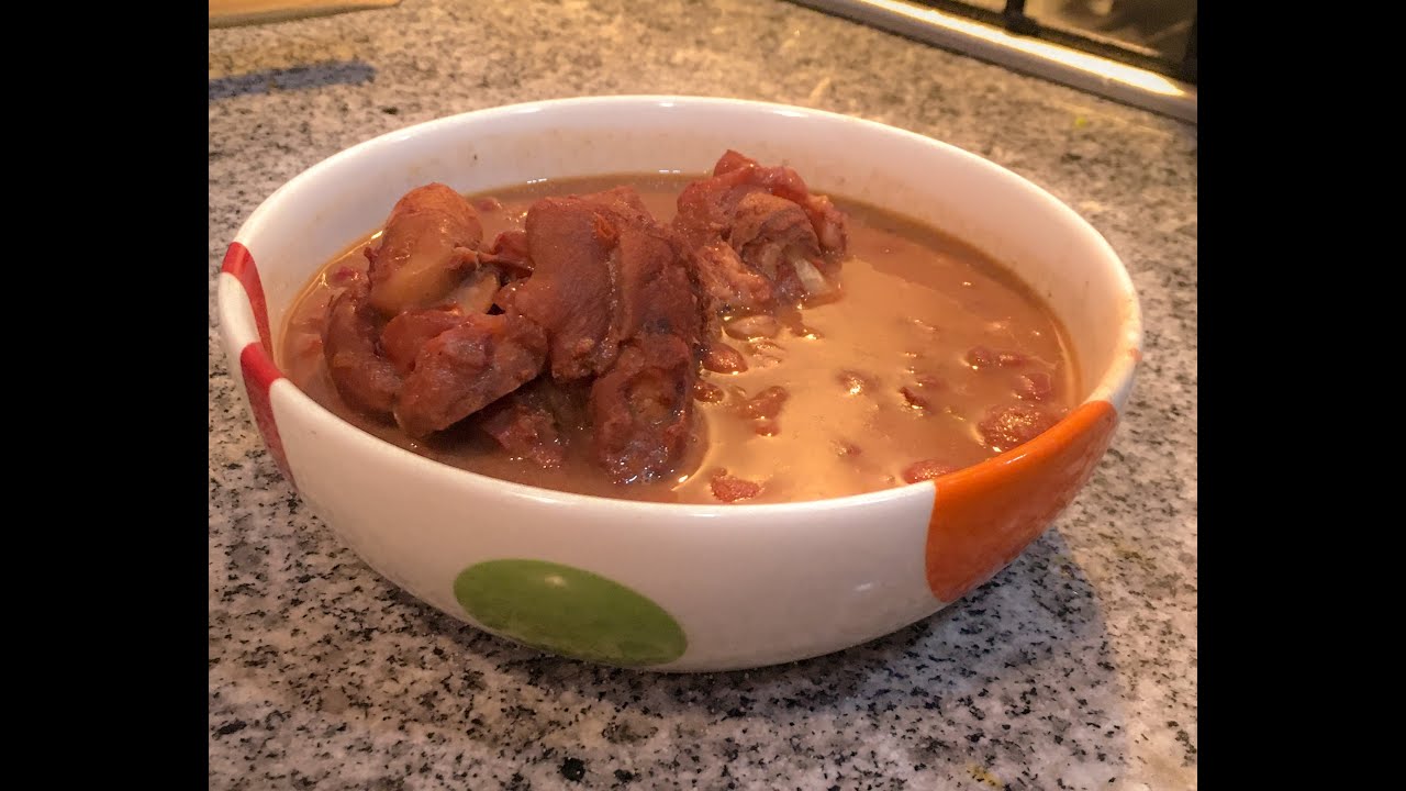 FRIJOLES CON PEZUÑA COLOMBIANOS 😋